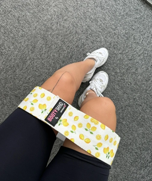 Guma na cvičení - Booty Band® Lemon Power + E-book - Booty Guide