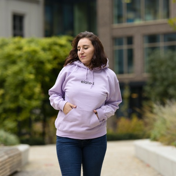 Elated Hoodie Unisex - Orchid - e-book Buď fit