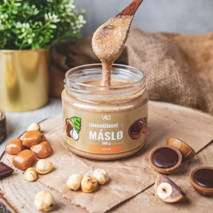 Lískooříškové máslo Toffee - 300 g